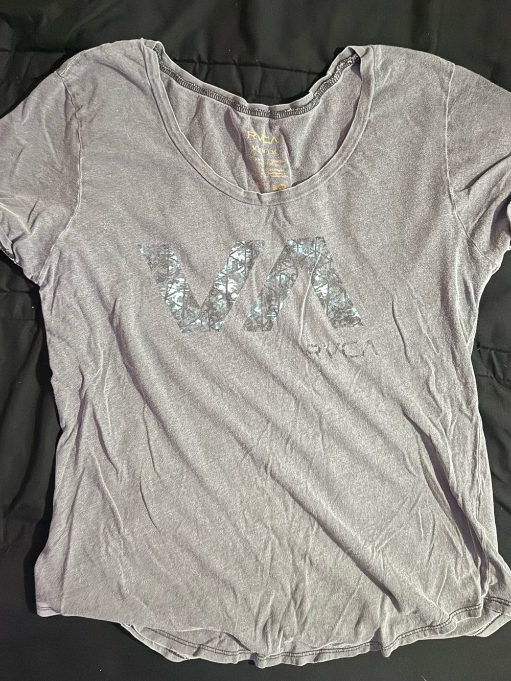 RVCA Short Sleeve Logo Tee
